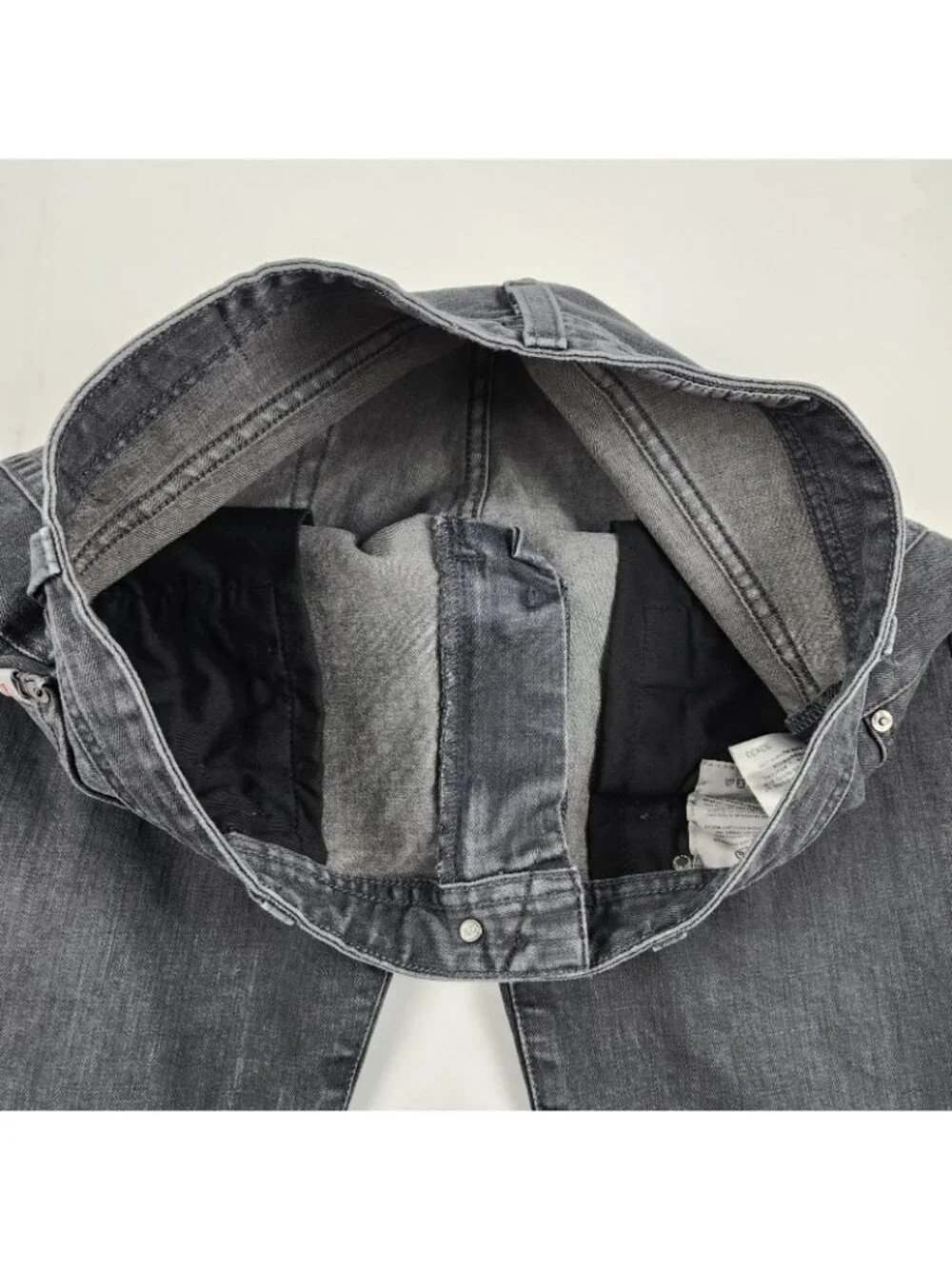 AG Adriano Goldschmied Jeans Men 33x31 Gray Black Dylan Slim Skinny Leg Denim